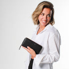 Black Isobel Ladies' Leather Wallets - Mobile